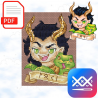 Loki - Mythical Year (PDF + Cross Stitch Saga)