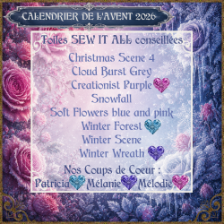 Les Amants de l'Hiver (PDF + Cross Stitch Saga)