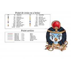 Horus - Année Mythique (PDF + Cross Stitch Saga)