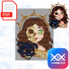 Hel - Mythical Year (PDF + Cross Stitch Saga)