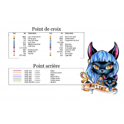 Bastet - Mythical Year (PDF + Cross Stitch Saga)