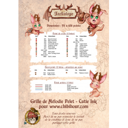 Jackalope - Legendarium (PDF + Cross Stitch Saga)
