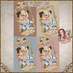 Le Baiser Secret (PDF + Cross Stitch Saga)