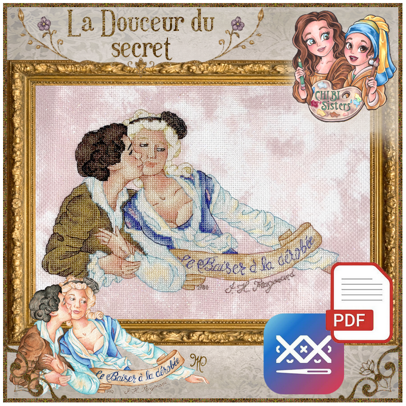 La Douceur du Secret (PDF + Cross Stitch Saga)